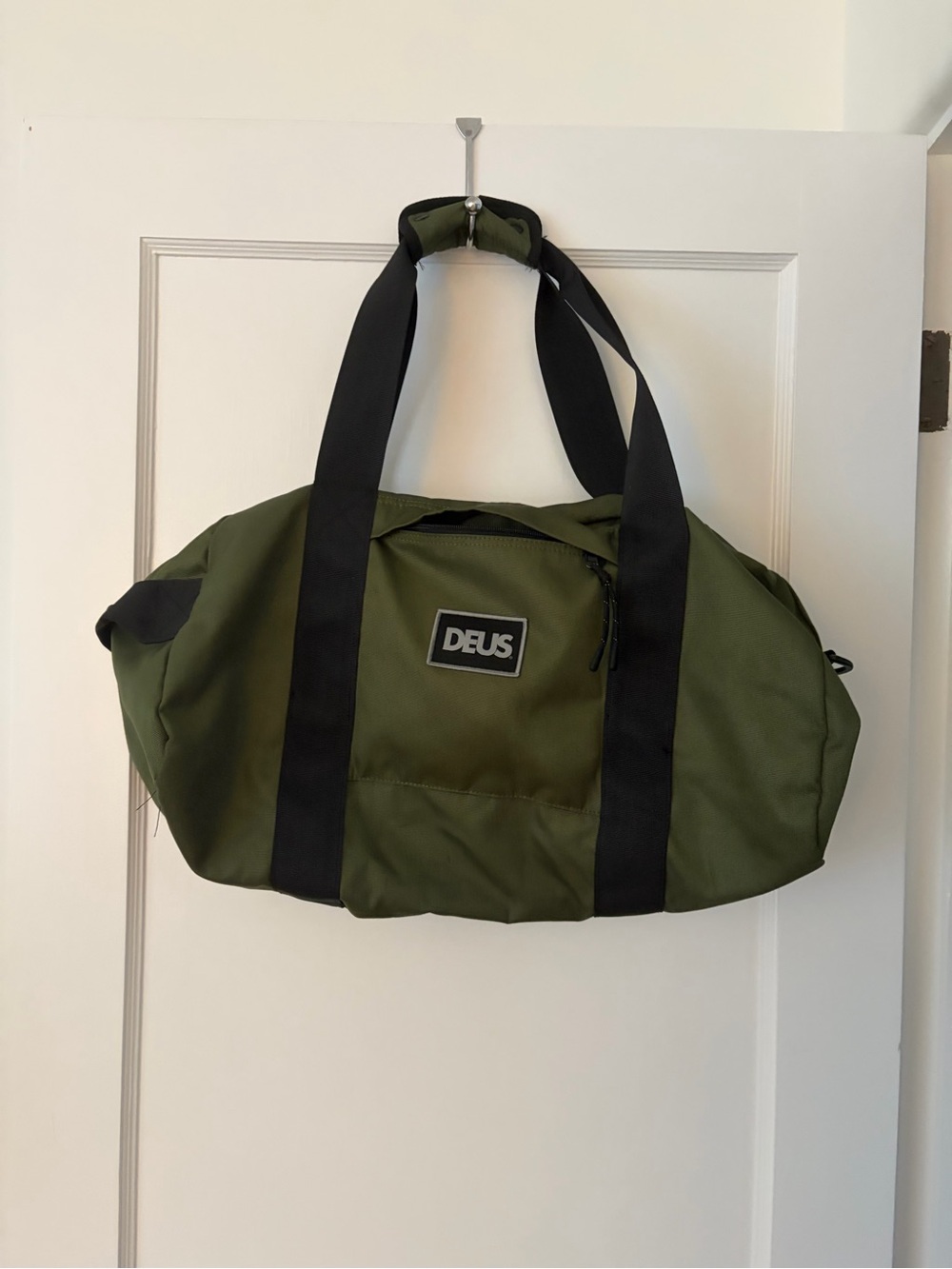 Canvas Olive Green Duffel Bag